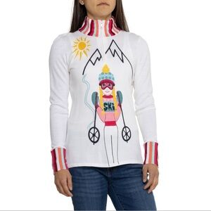 NWT Icelandic Design Graphic Ski Sweater, L